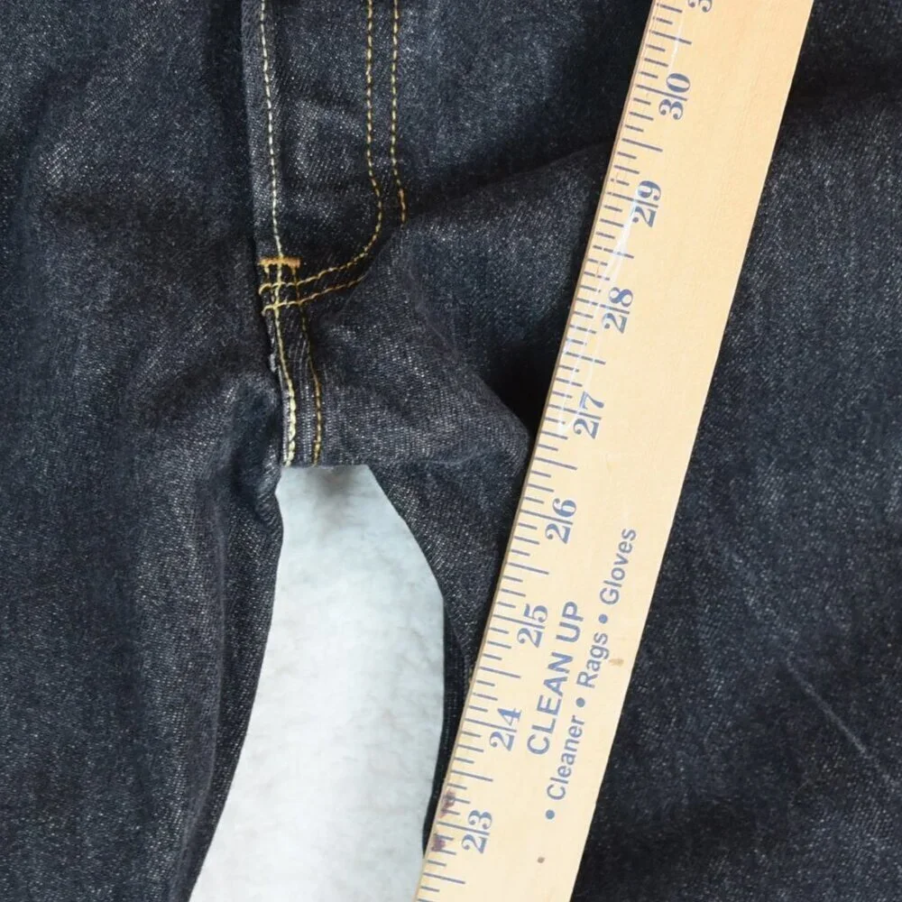 Levi’s 501 Original Jeans W54 L30 Dark Wash Button Fly Straight Leg Rugged